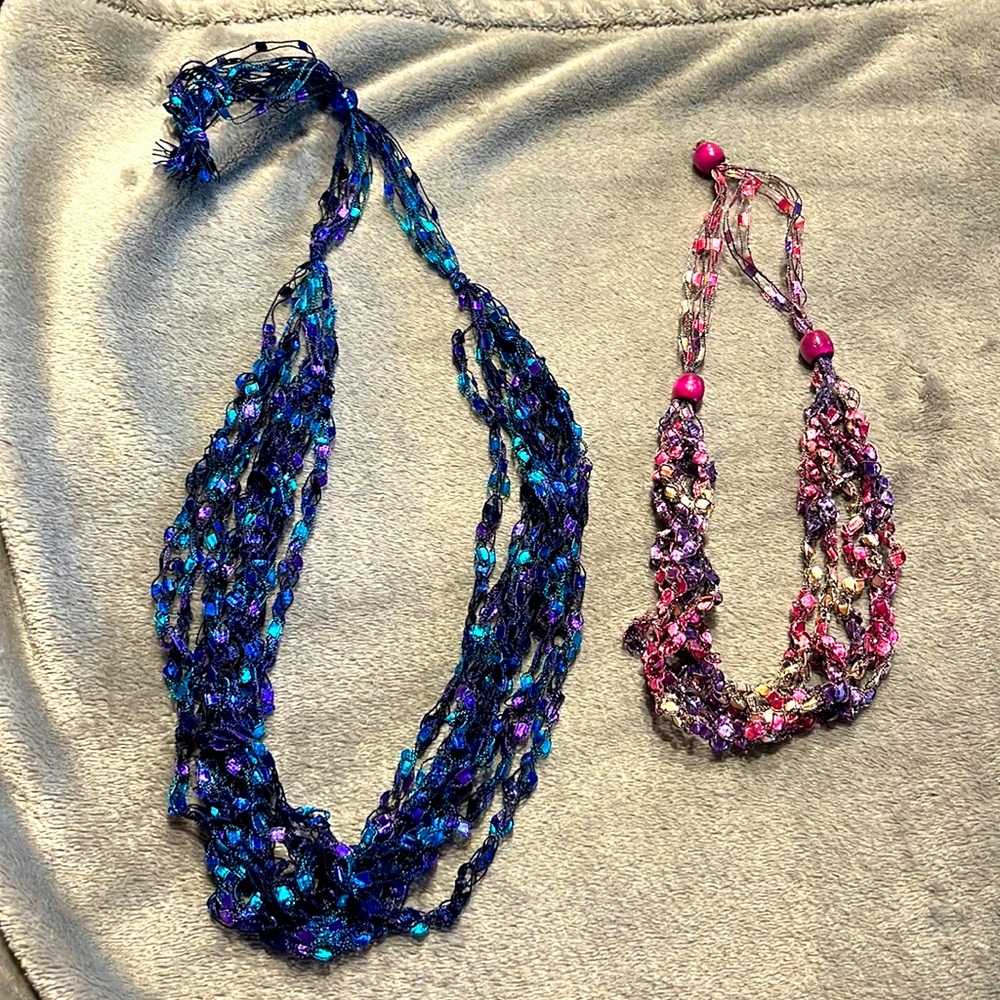 Cloth necklaces